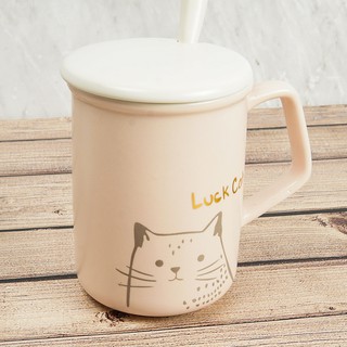 MUG KERAMIK  BEST QUALITY LUCKY CAT  KUCING LUCU GELAS  