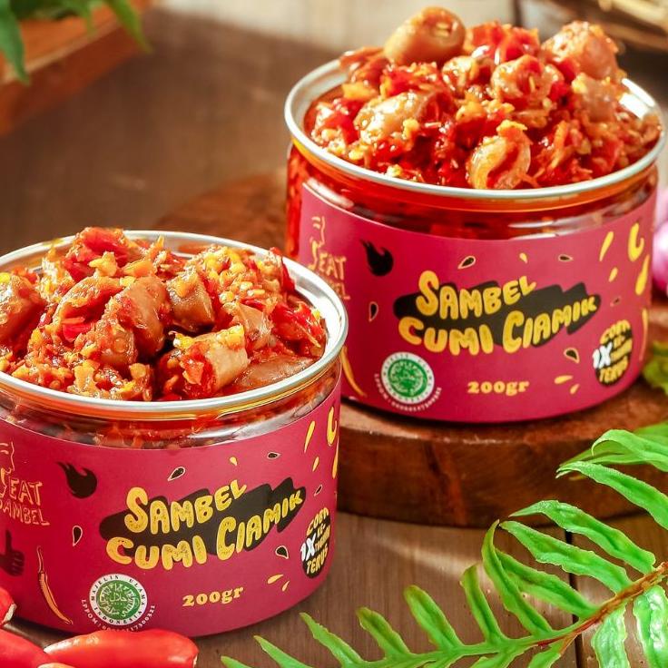 

TERLARIS BRANDS FESTIVAL COD//Eat sambel paket hemat isi 4 - Cakalang | Teri | Cumi | Geprek !!