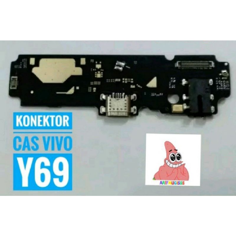 FLEXIBLE KONEKTOR CHARGER CAS PAPAN CHARGER CAS VIVO Y69 ORIGINAL