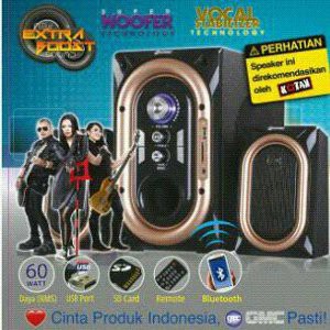 Speaker aktif merk GMC seri 886C Bisa bluetooh