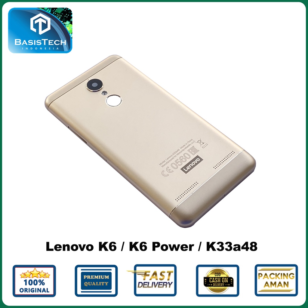 BACK COVER BACKDOOR CASING LENOVO K6 - K6 POWER - K33A48