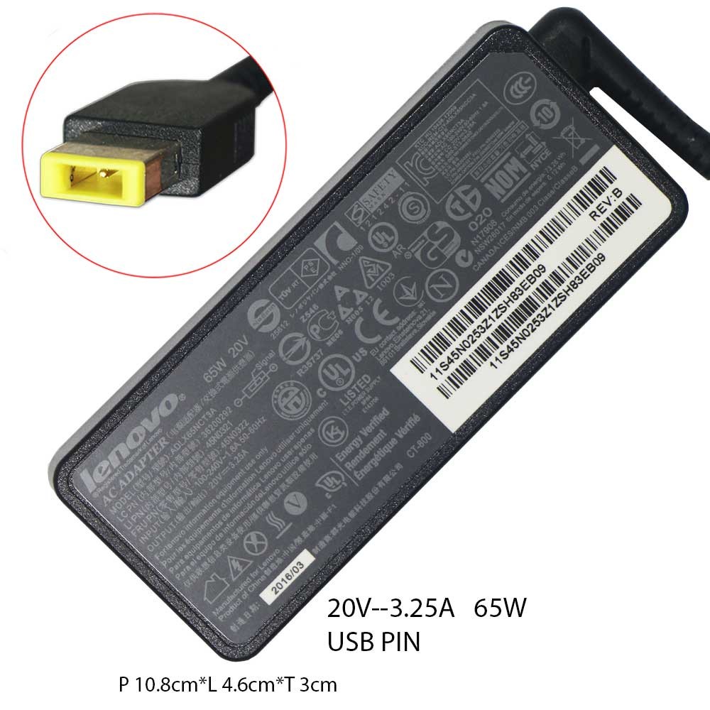 Adaptor Charger Lenovo Thinkpad X240s X250 X250s X260