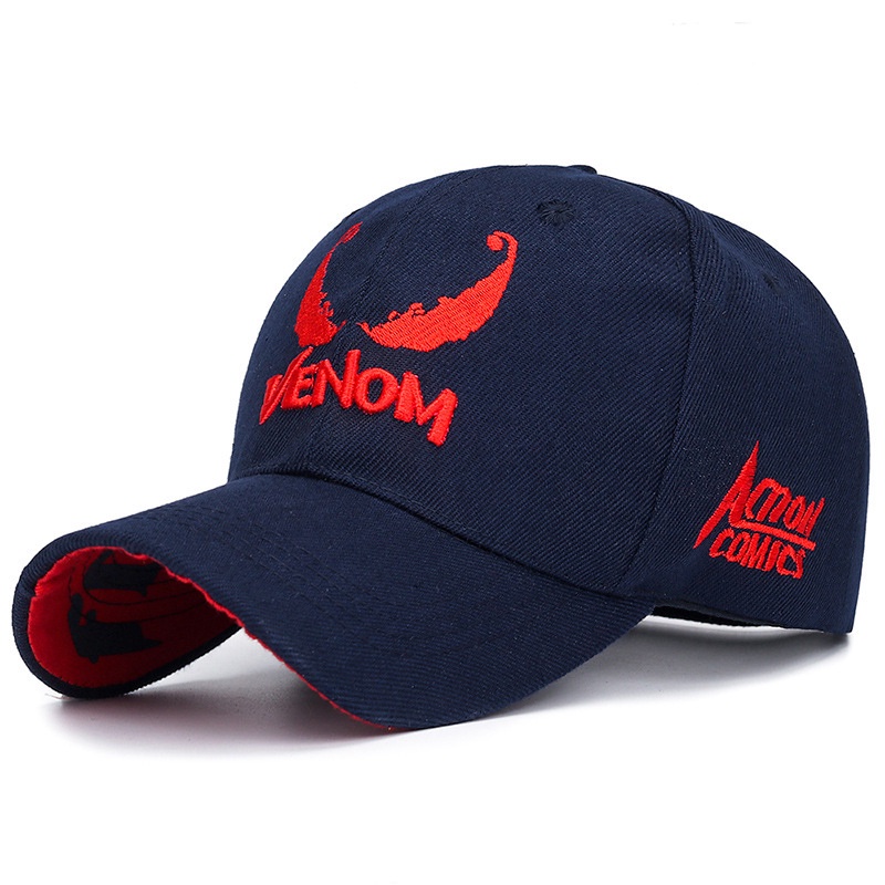 Topi Baseball Matahari Motif Bordir Marvel Spiderman Untuk Pria Dan Wanita