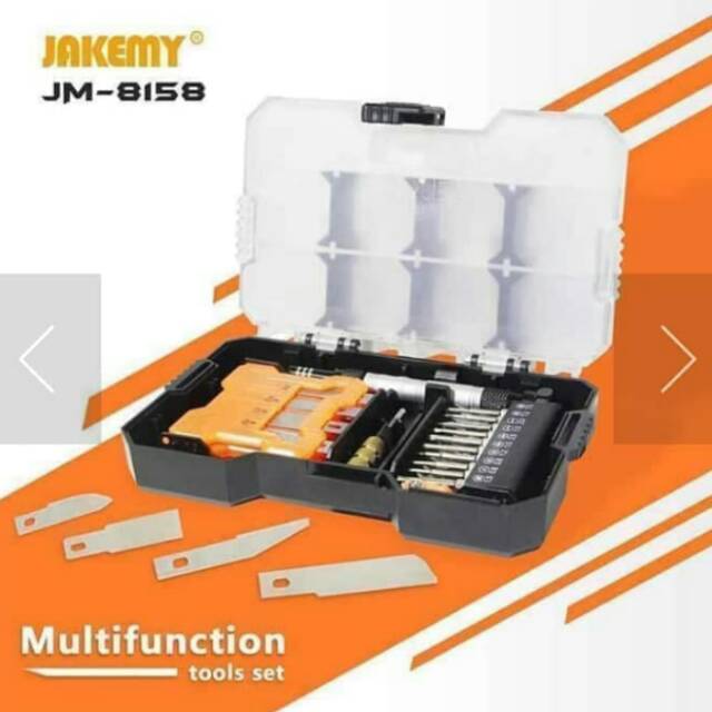 OBENG SET JAKEMY JM-8158 ORIGINAL