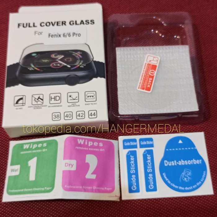 Tempered Glass ANTI GORES GARMIN Fenix 6 Pro Fenix 6