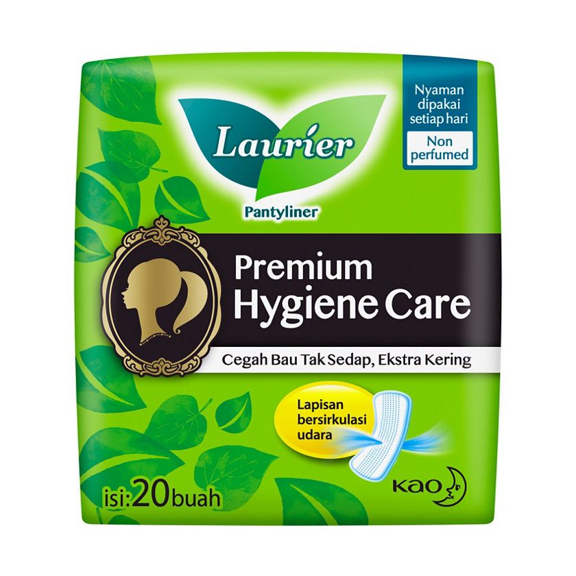 LAURIER PANTYLINER HYGIENE ISI 20 PADS