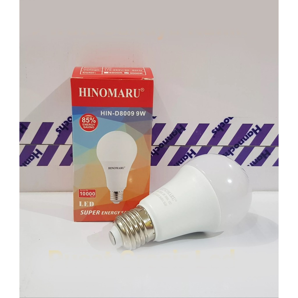 Lampu / Bohlam Led Hinomaru 9 watt 9w