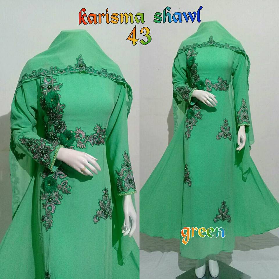 Kharisma Shawl 43 Series reger Original Brand by Rara Busana.