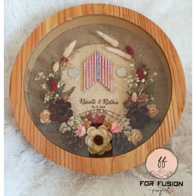 Mahar Rustic / Mahar bulat / Mahar lingkaran