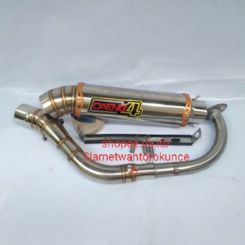 knalpot racing Daeng4 Nmax Vario PCX Genio Scoopy Beat