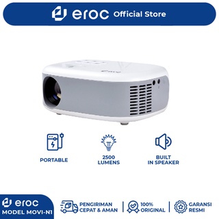 EROC Projector -Built in Speaker - LCD Display - Model MOVI N1