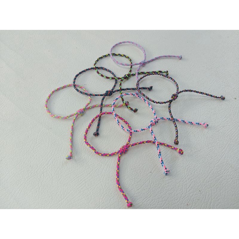 Gelang Prusik Bracelet Simple Tali Prusik 2mm 1 layer tarik ulur