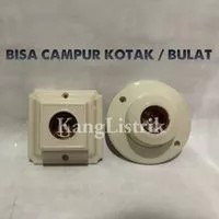 Fitting plafon broco kotak / fitting plafon broco bulat