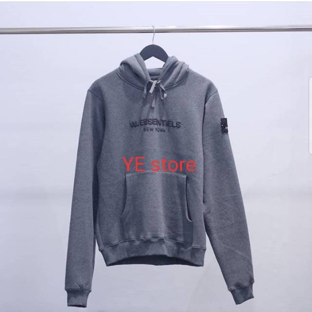 W. Essentiels hoodie heather grey original