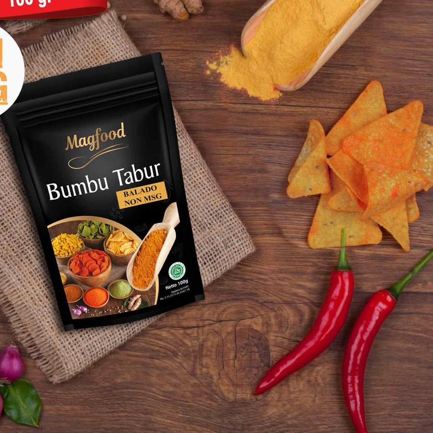 

DISCOUNT !!! 2.2 Magfood Bumbu Tabur NON MSG Kemasan 100 gram [KODE 89]