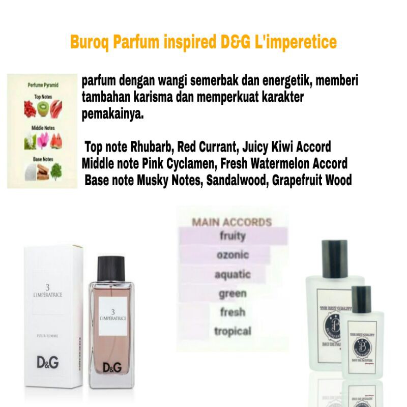 PARFUM IMPORTIS IMPERATICE PARFUME WANITA  AROMA SEGER NEMPEL WANGI TAHAN LAMA NON ALKOHOL