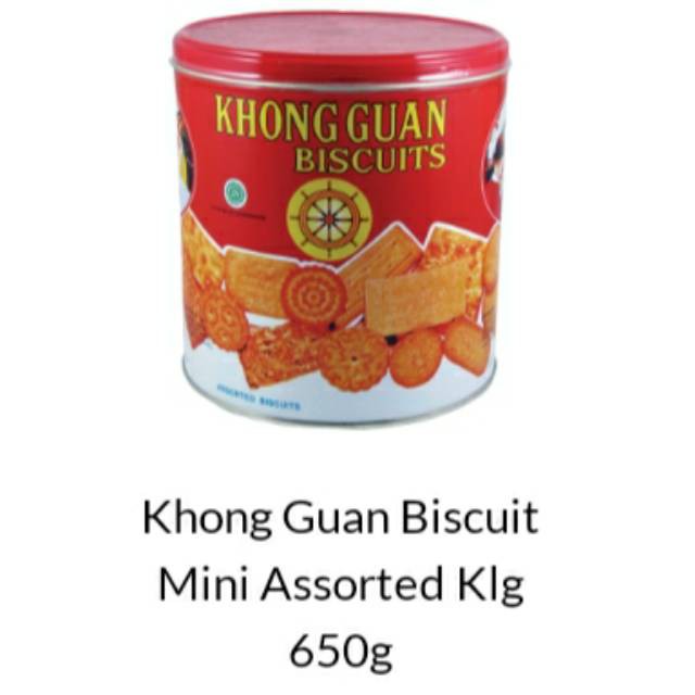 Jual Khong Guan Biscuit Kaleng Gr Shopee Indonesia