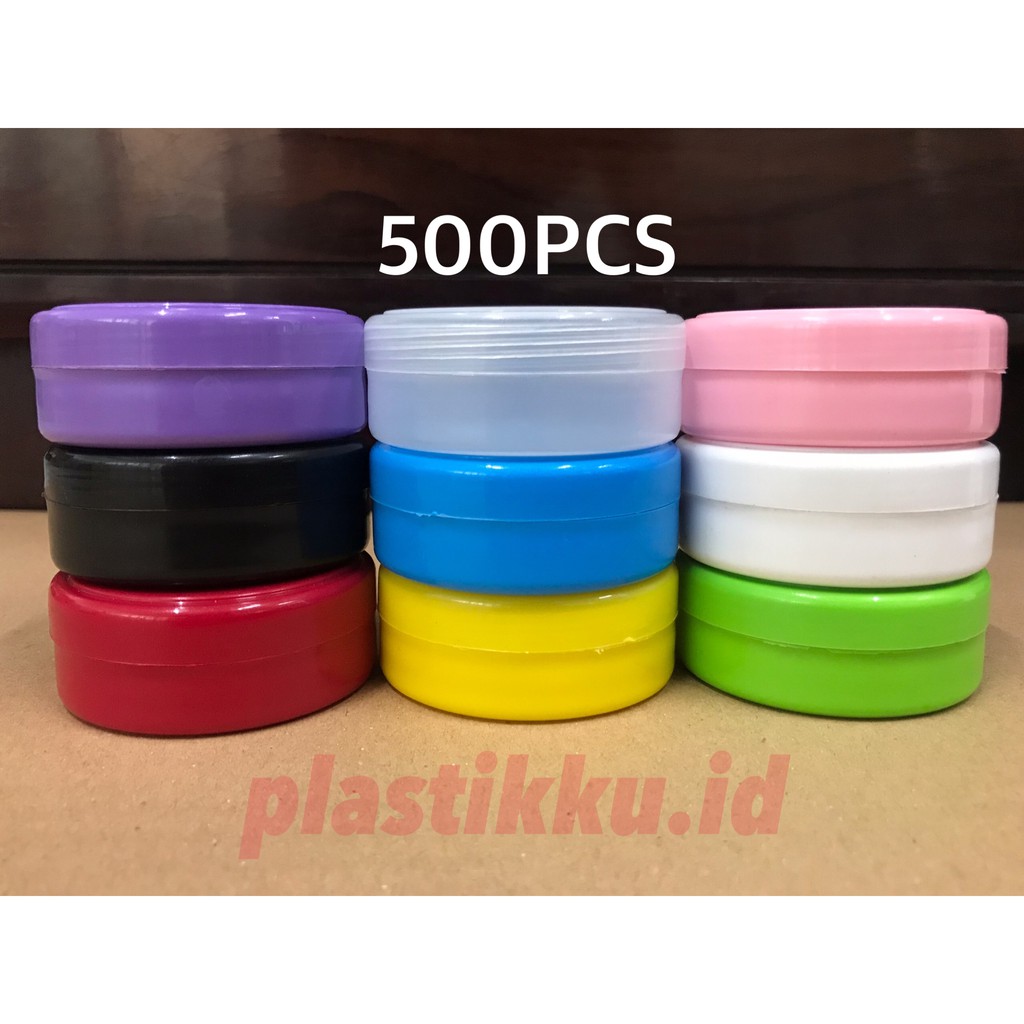 500PCS POT POMADE / POT LULUR 50GR (KECIL)