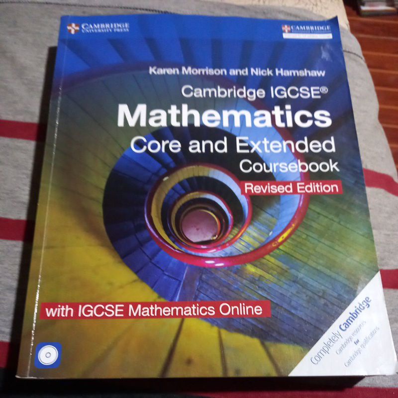 =Cambridge IGCSE Core and Extended Coursebook + CD.