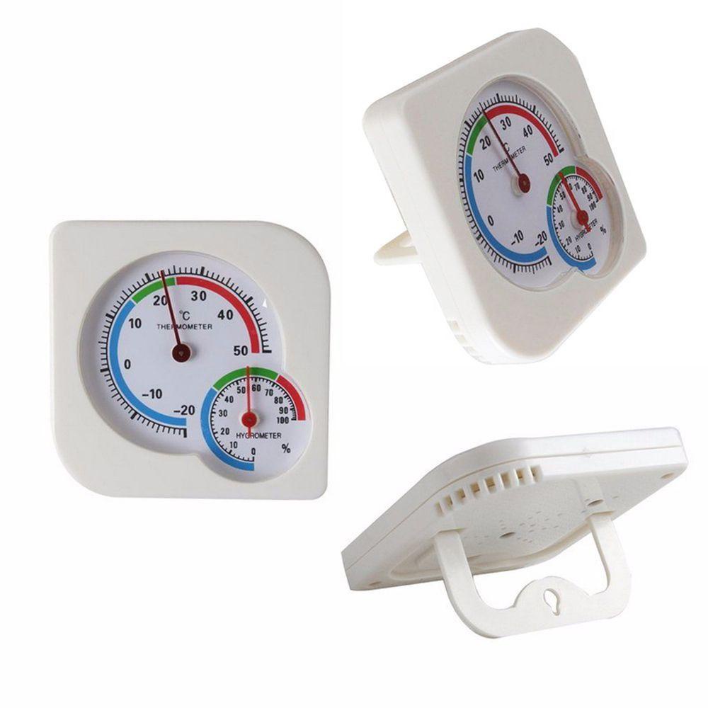 [Elegan] Thermometer New Multifungsi Indoor /Outdoor Pemantau Cuaca Pengukur Suhu Kelembaban Ruangan Yang Bermanfaat