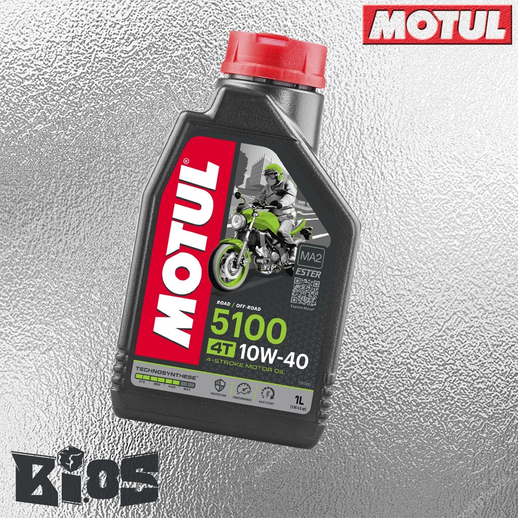 MOTUL 5100 ESTER 10W40 / 15W50 1L ORIGINAL 100%