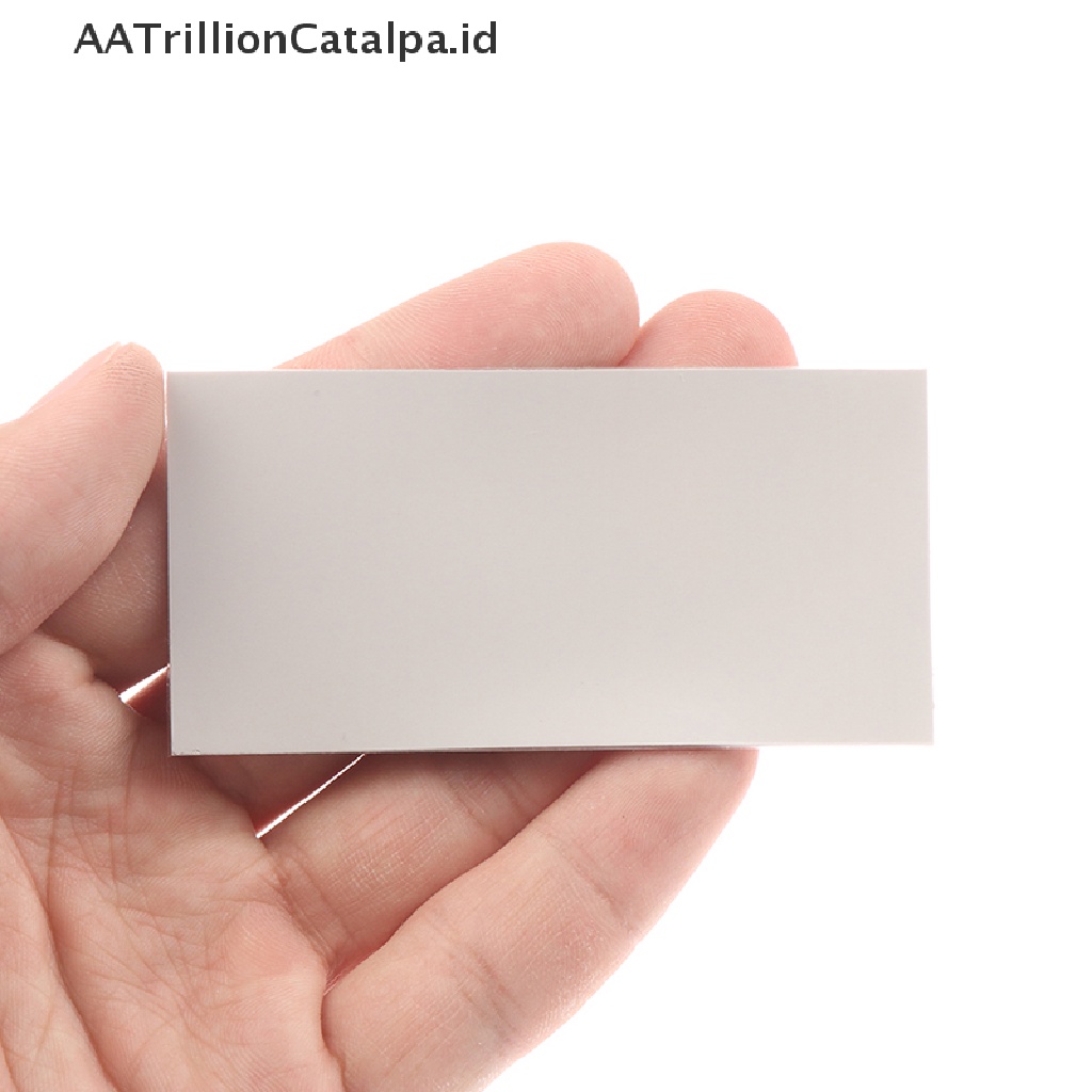 Aatrillioncatalpa 1pc Pad Thermal Silikon Konduktif Panasdingin Kualitas Tinggi Untuk Cpugpu