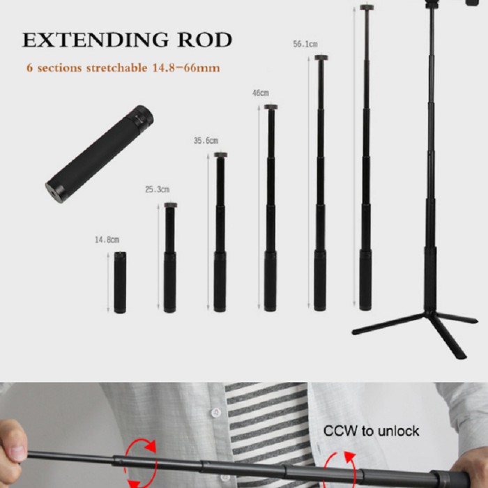 tripod dan standing buat dji osmo pocket