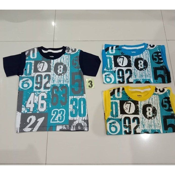 Kaos Oblong Harian Anak Baby Victory Khusus Size 4 Tahun