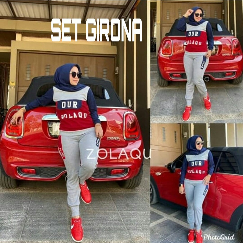 SET GIRONA OUR mF / SETELAN WANITA / TRAINING SET SIZE XL