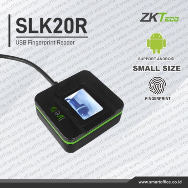 Jual Fingerprint Reader ZKTeco USB Communication SLK20R FOCUS SECURITY