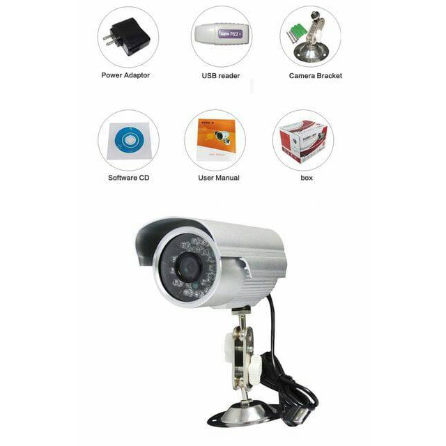 CCTV Kamera Outdoor K803 IRCUT Memory Card Cam Waterproof