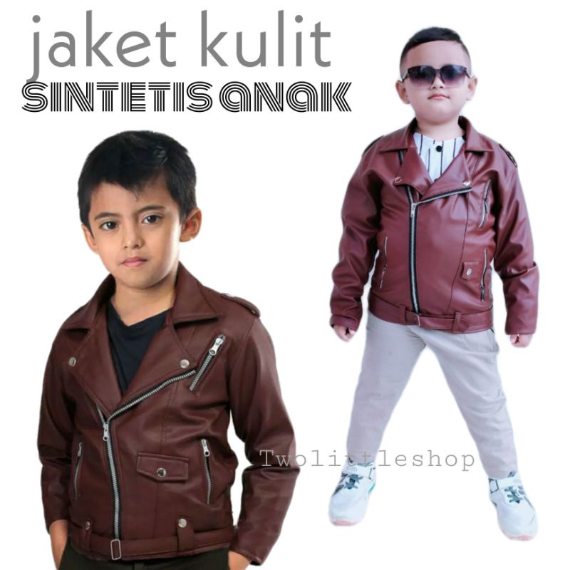 JAKET ANAK SEMI KULIT