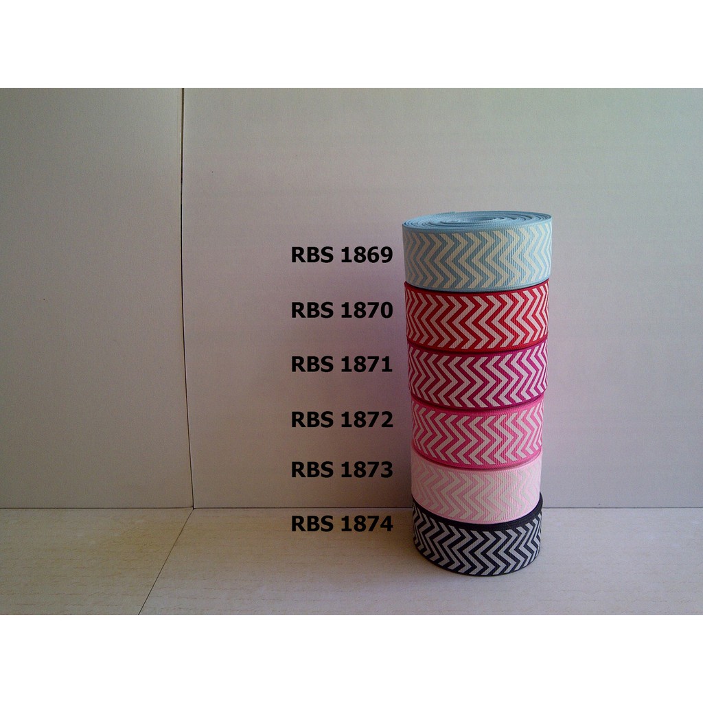 

[10 YARD] PITA GROSGRAIN MOTIF ZIGZAG SALE RBS 1869,1870,1871,1872,1873,1874