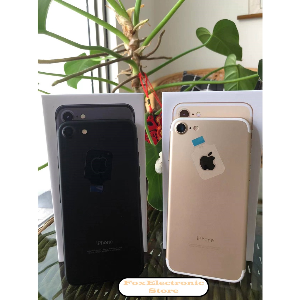 iPhone 7 128GB  Fullset  All Sim Silent Original Second Mulus100% 3utools All Green (Garansi 1 Tahun)-4