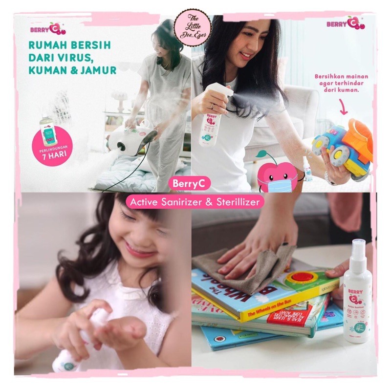 [READY] BerryC / Berry C Active Sanitizer Spray / Refill / Foam