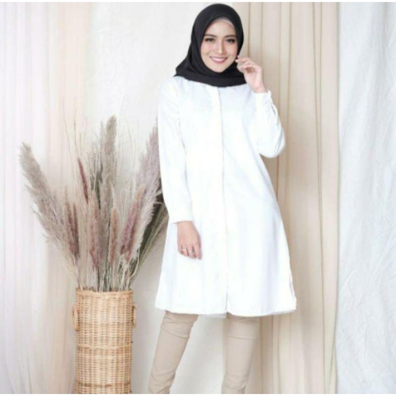 Tunik Toyobo Wanita LD 100cm &amp; LD 110cm Long Tunik