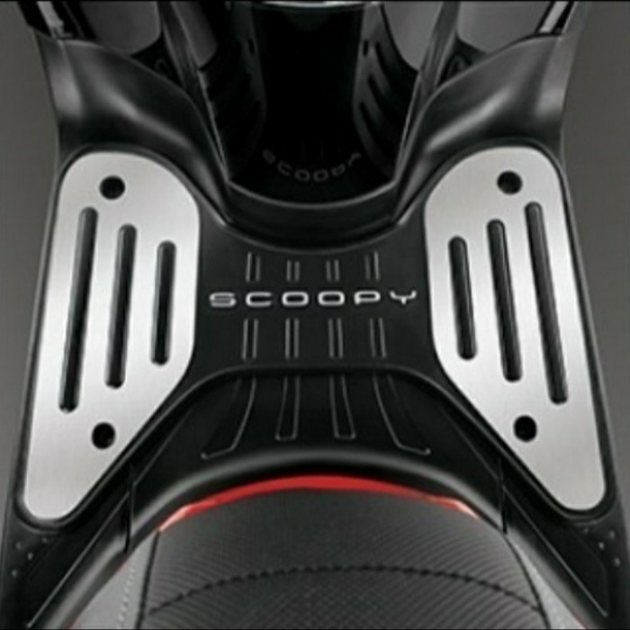 Bordes Scoopy 2021 Karpet Pijakan Kaki Scoopy 2021 Original Ahm