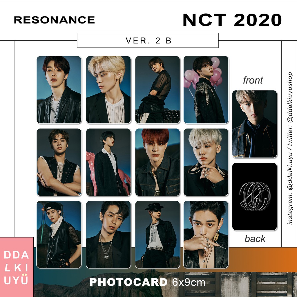 NCT 2020 - photocard [RESONANCE] 2 B