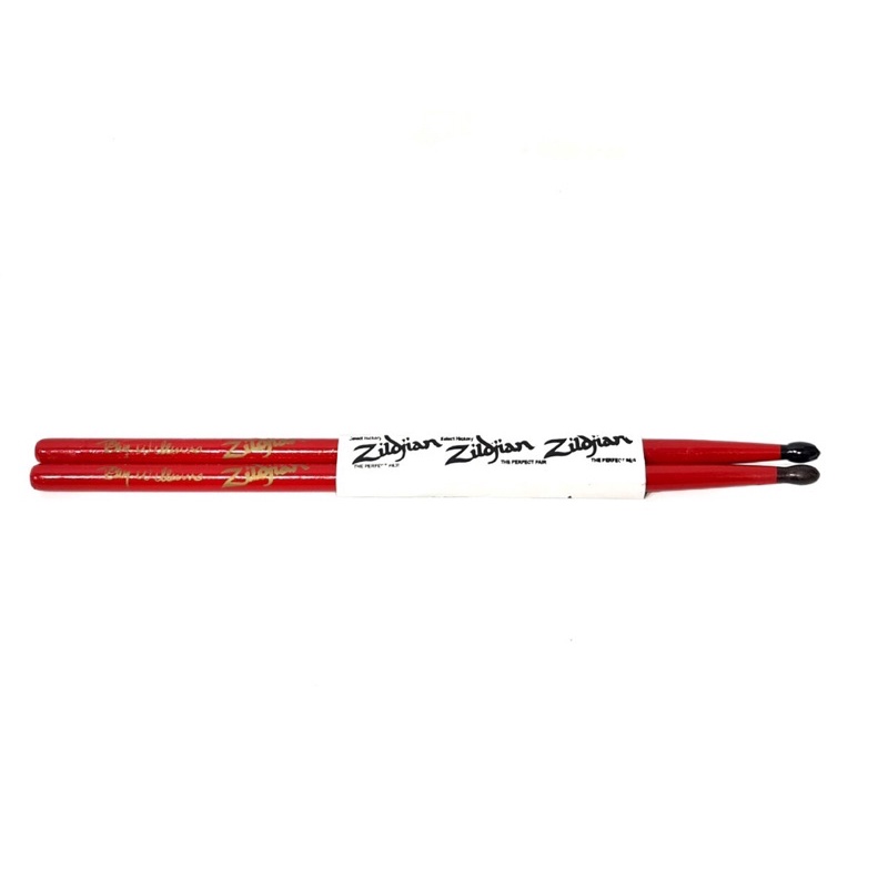 Stik Drum Merk Zildjian Warna Merah Hitam Ukuran 5A 1 Pasang 2 Pcs Murah Jakarta Stick Drum