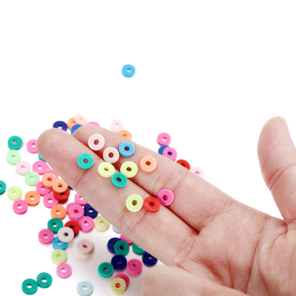 St.kunkka 1ot / pack Rantai Manik-Manik 6mm Untuk Gelang / Kalung