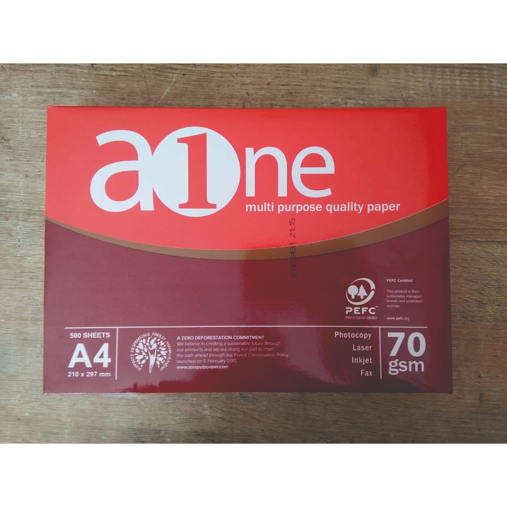 

HVS AONE A4 70gsm