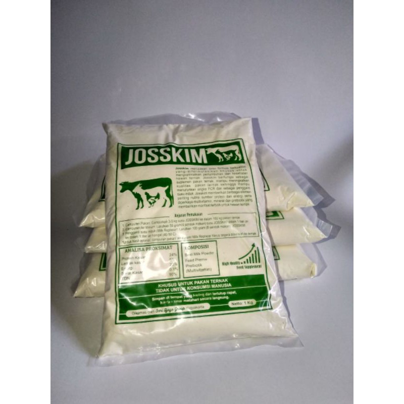 

SUSU JOSSKIM SUSU PUTIH UNTUK TERNAK SUSU PENGGEMUKAN HEWAN SUSU PENUH NUTRISI HEWAN