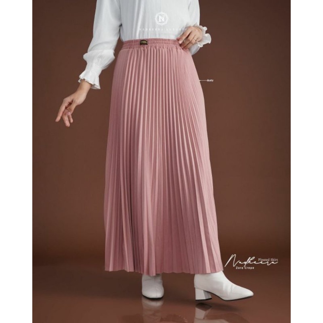 Nadheera Pleated Skirt New By Nadheera Luxury