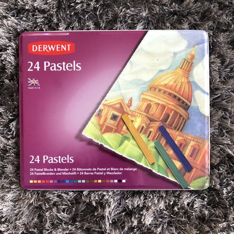

Derwent Pastel Block 24 Colors DKV (BEKAS)