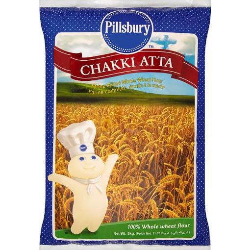 

Premium Whole Wheat Flour | Tepung Gandum Pillsbury Chakki Atta 1 KG
