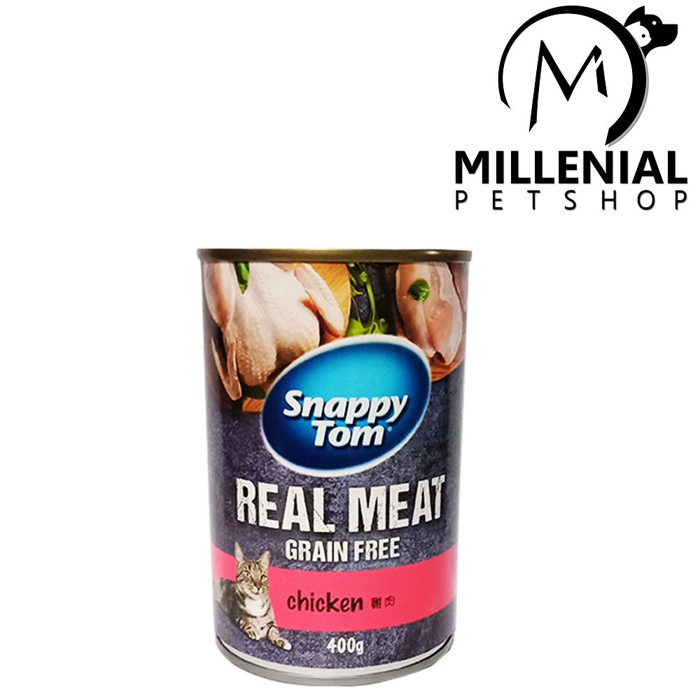 Makanan Kucing Dewasa Kaleng Snappy Tom 400 gram Wet Food Snappy Tom Cat Food 400gr