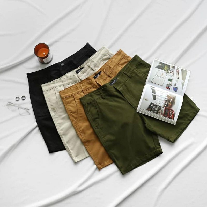 CELANA PENDEK PRIA / CELANA CHINO PENDEK / SHORTPANT TERLARIS