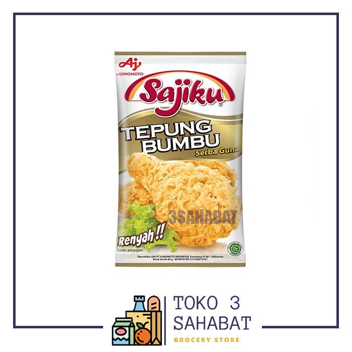 

Sajiku Tepung Bumbu Serbaguna 75gr