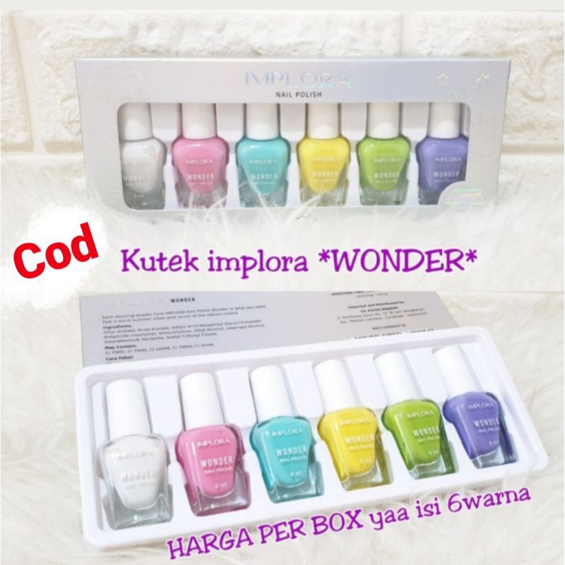 KUTEK IMPLORA ISI 6 // AVAILABLEIN NAIL POLISH 8.ML