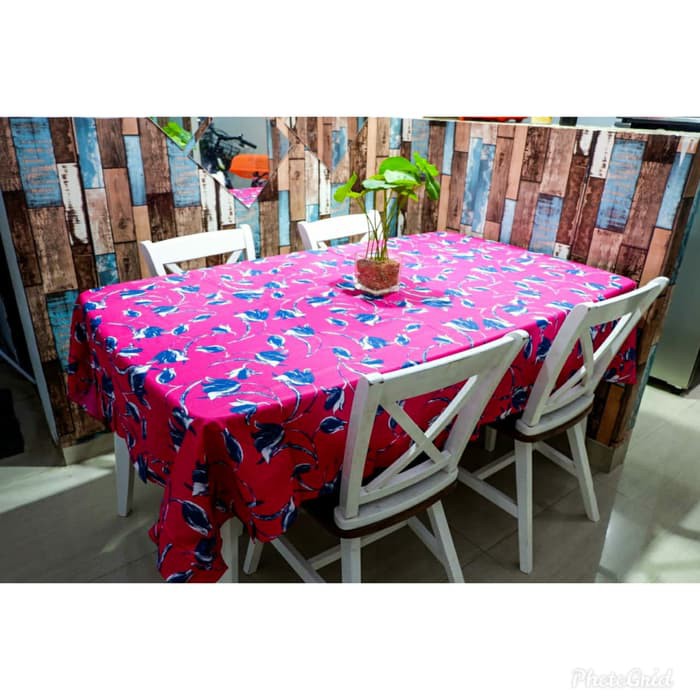 MURAH Taplak Meja Makan Rempel Motif Mariska